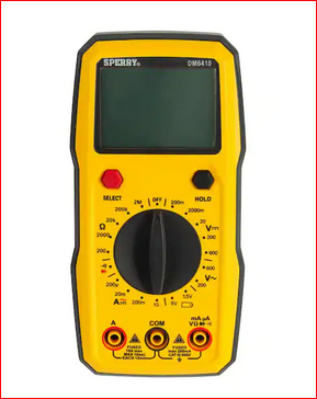8 in. Function Manual Ranging Digital Multi-Meter - 91005170894