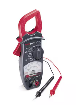 600 Amp 4 Functions 8 Ranges AC ClAmp Meter with Lockjaw