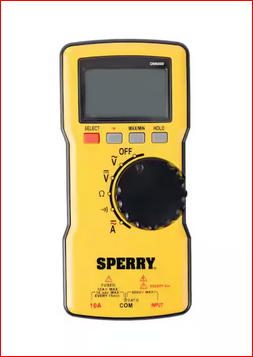 600V AC/DC Thin Digital Multimeter Autoranging - 91003124506