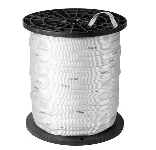 3/4 in. x 3000 ft. Measure/Pulling Tape Mule Webbing, 2500 lbs. Strength - 91005873194