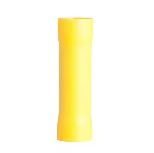 12 - 10 AWG Butt Splices in Yellow (15-Pack) - 9447722