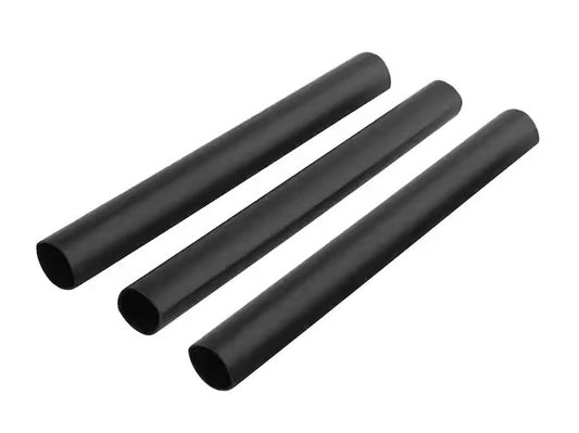 14-8 AWG Heavy-Wall Heat Shrink Tubing, Black (3-Pack) - 9691459