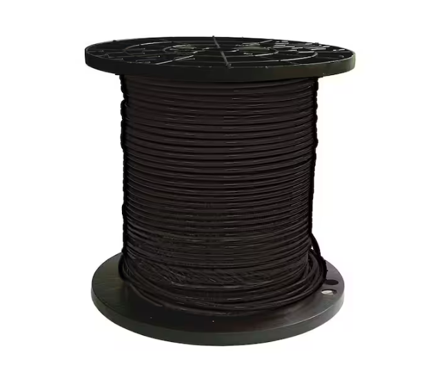 500 ft. 6 Black Stranded CU SIMpull THHN Wire - 9320439