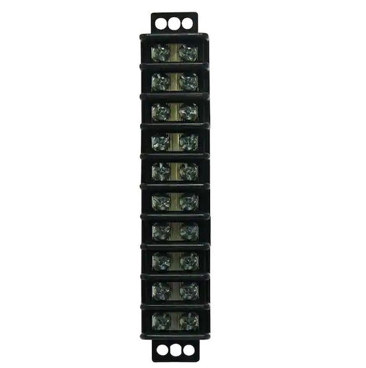 22-10 AWG 10-Circuit Terminal, Block (1-Pack) - 91005696598