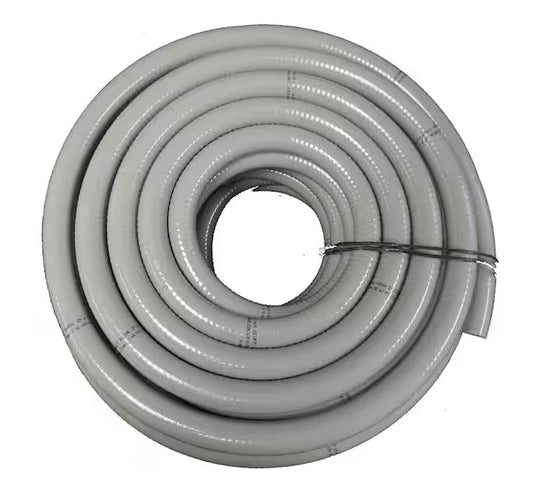 1/2 in. Dia x 100 ft. - Flexible PVC Non Metallic UL Liquid Tight Electrical Conduit - 91004948185