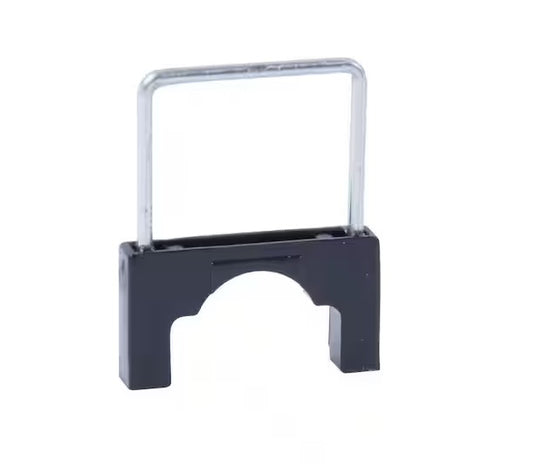 CableBoss 1/2 in. Plastic and Metal Staples, Black (200-Pack) - 9960904