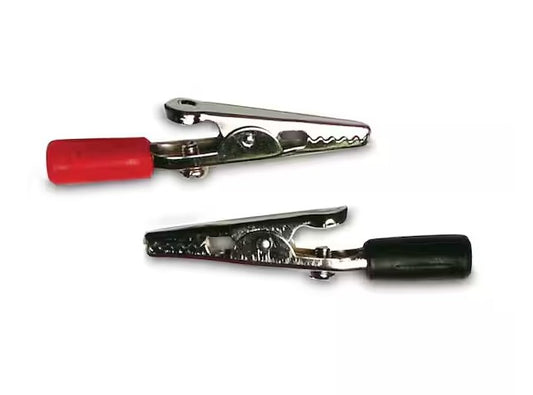 22-14 AWG Barrel-Insulated Alligator, Clip (2 Pack) - 9377286