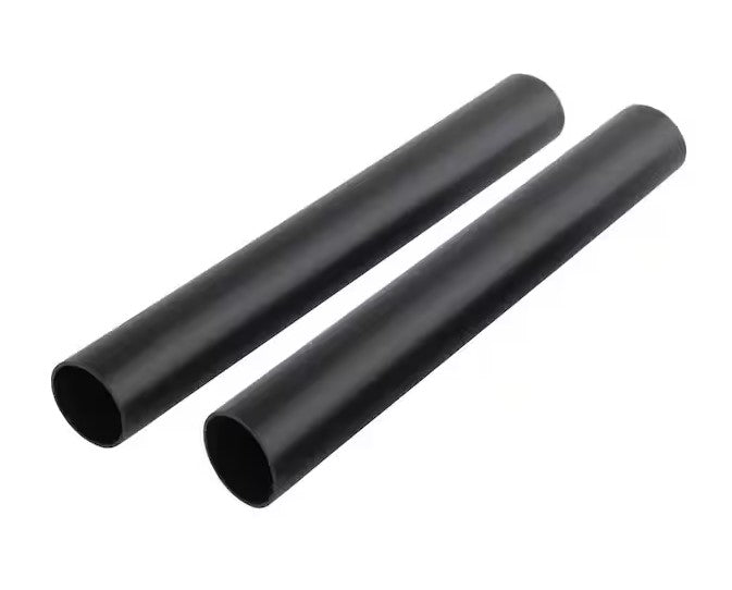 12-6 AWG Heavy-Wall Heat-Shrink Tubing, Black (2-Pack) - 9690865