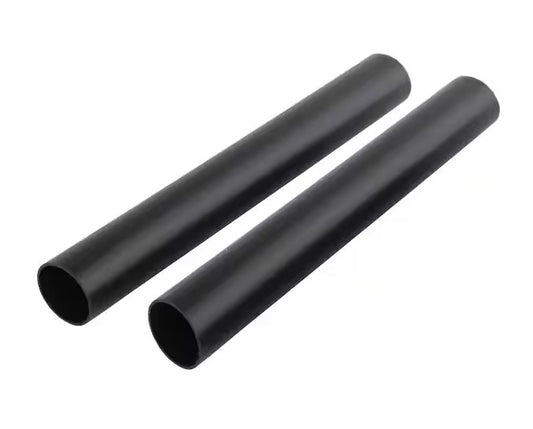 12-6 AWG Heavy-Wall Heat-Shrink Tubing, Black (2-Pack) - 9690865