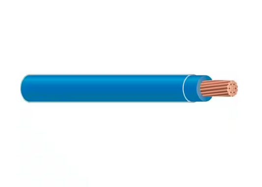 (By-the-Foot) 6 Blue Stranded CU SIMpull THHN Wire - 9405795