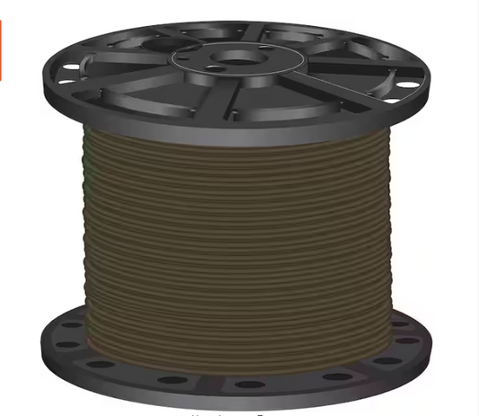 1,000 ft. 6 Brown Stranded CU SIMpull THHN Wire