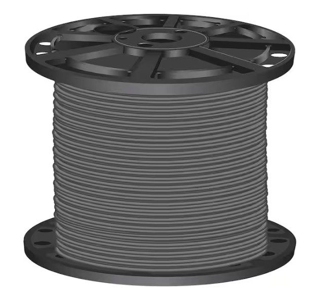 2,500 ft. 6 Gray Stranded CU SIMpull THHN Wire