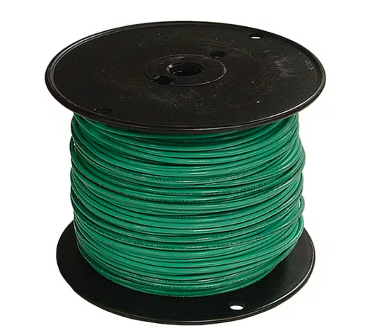 1000 ft. 6 Green Stranded CU SIMpull THHN Wire - 9320697