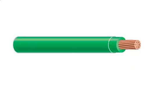 (By-the-Foot) 6 Green Stranded CU SIMpull THHN Wire - 9534939