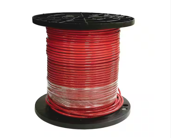 500 ft. 6 Red Stranded CU SIMpull THHN Wire - 9658308