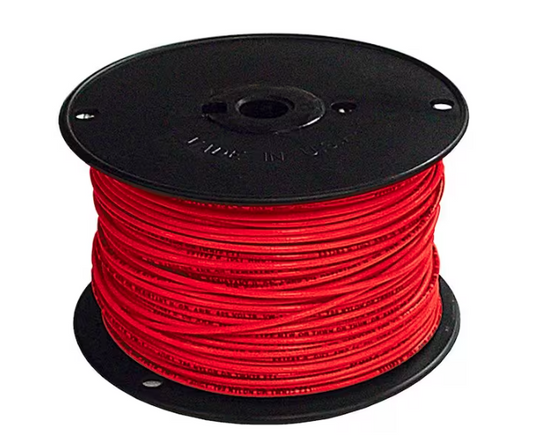 1000 ft. 6 Red Stranded CU SIMpull THHN Wire - 9318618