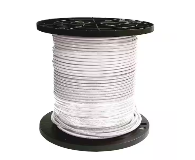 1000 ft. 6 White Stranded CU SIMpull THHN Wire - 9320665