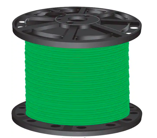 1,000 ft. 4 Green Stranded CU SIMpull THHN Wire