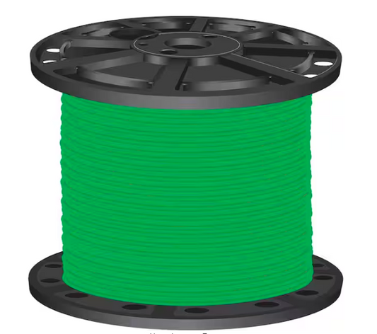 2,500 ft. 4 Green Stranded CU SIMpull THHN Wire