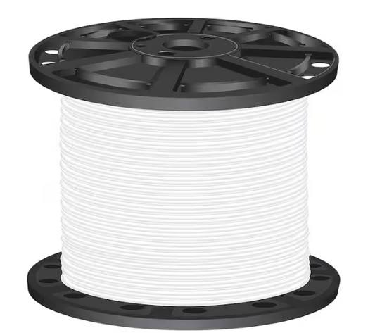 2,500 ft. 4 White Stranded CU SIMpull THHN Wire