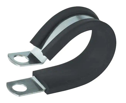 1/2 in. Rubber Insulated Clamp (2-Pack) - 9327191