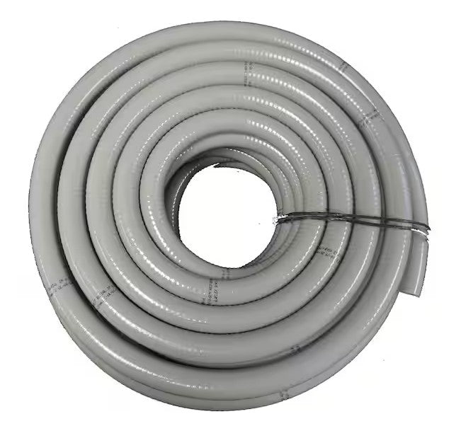 1 in. Dia x 100 ft. Flexible PVC Non-Metallic UL Liquid Tight Electrical Conduit - 91004948178