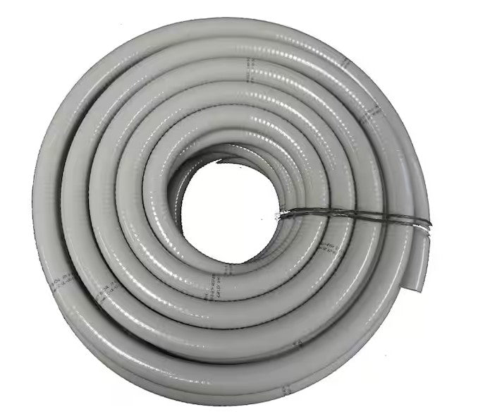 3/4 in. Dia x 50 ft. - Flexible PVC Non Metallic UL Liquid Tight Electrical Conduit - 91004948182