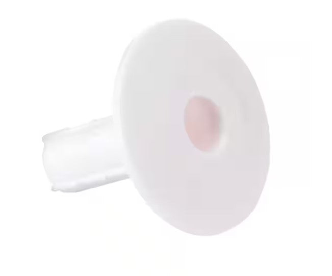 Coaxial Cable Feed-Through Bushing, White - 9184698