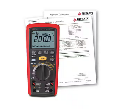 MG500 Digital Insulation Resistance Tester with Certificate of Traceability to N.I.S.T. - 91011138758