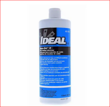 1 Qt. Aqua-Gel II Non-Toxic Cable Pulling Lubricant (2-Bottles) - 91002147255