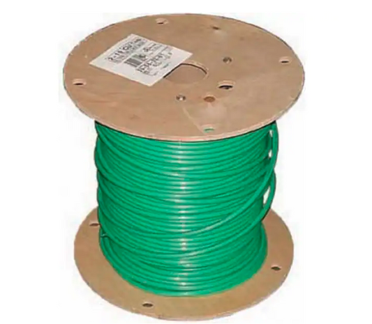 1,000 ft. 2 Green Stranded CU SIMpull THHN Wire