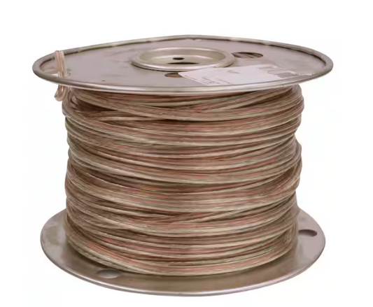 25 ft. 18-Gauge/2 Clear Stranded CU CL3R Speaker Wire - 91004206745