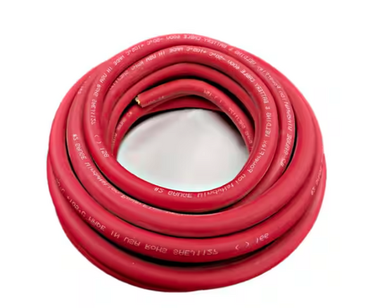 6-Gauge 5 ft. Red Welding Cable - 91007488066