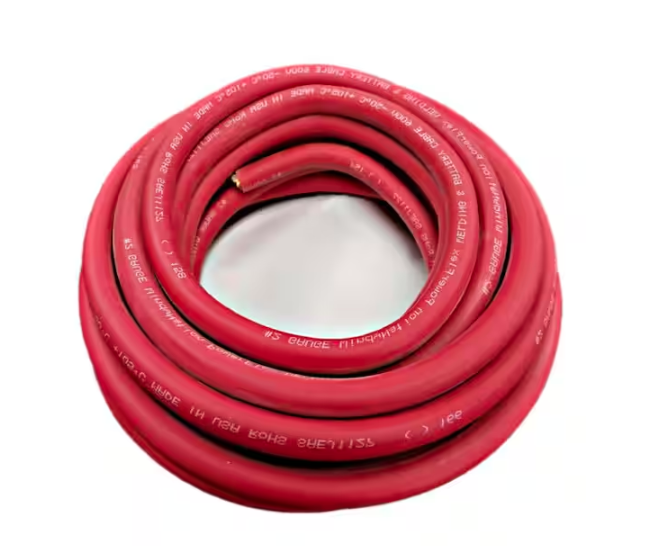 6-Gauge 15 ft. Red Welding Cable - 91007418433