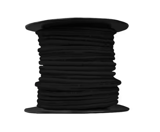 100 ft. 14 Gauge Black Solid Copper THHN Wire - 9713680