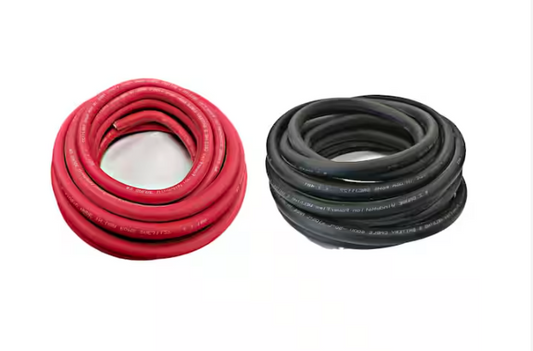 8-Gauge 10 ft. Black/10 ft. Red Welding Cable (1 Pair) - 91007418622