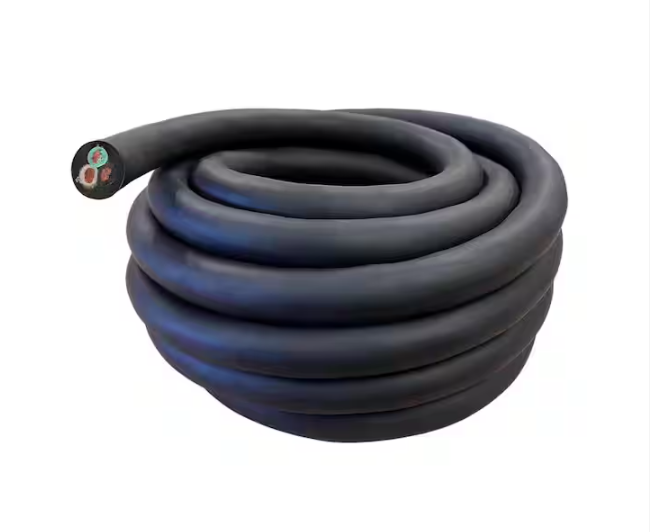 5 ft. 6/3 6-Gauge 3 Conductor 600-Volt Black SOOW Cord - 91010594309