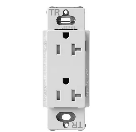 Claro 20-Amp Tamper-Resistant Duplex Receptacle, Mist (SCRS-20-TR-MI) - 91009516051