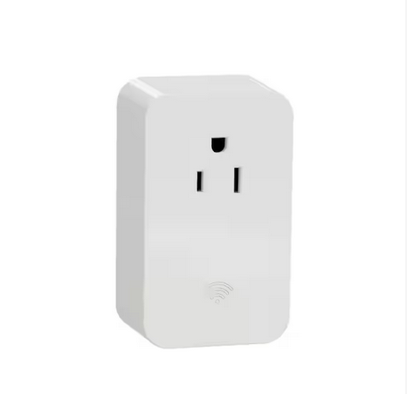 X Series 15 Amp 125V Wi-Fi Energy Monitoring Plug In Indoor Single Outlet Matte White - 91007717806