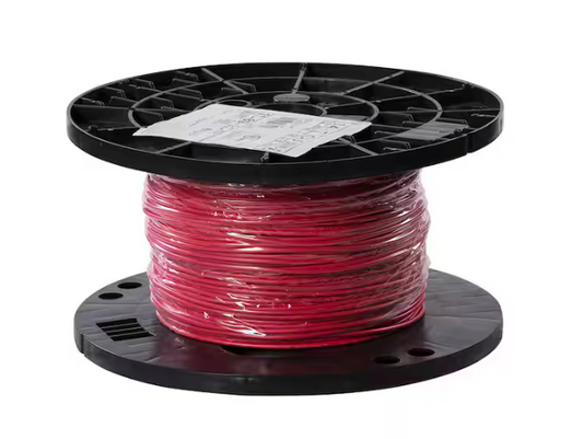 500 ft. 14 Red Stranded CU XHHW Wire - 91001230845