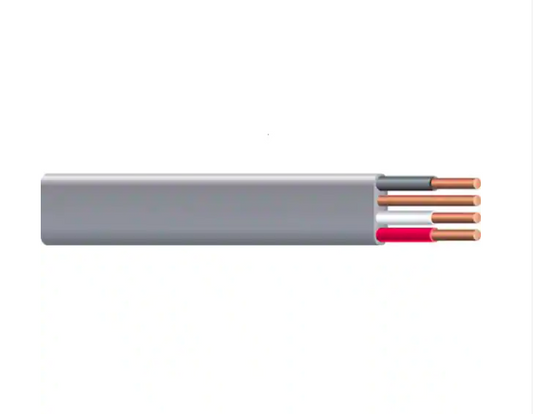 25 ft. 10/3 Gray Solid CU UF-B W/G Cable - 91000038468
