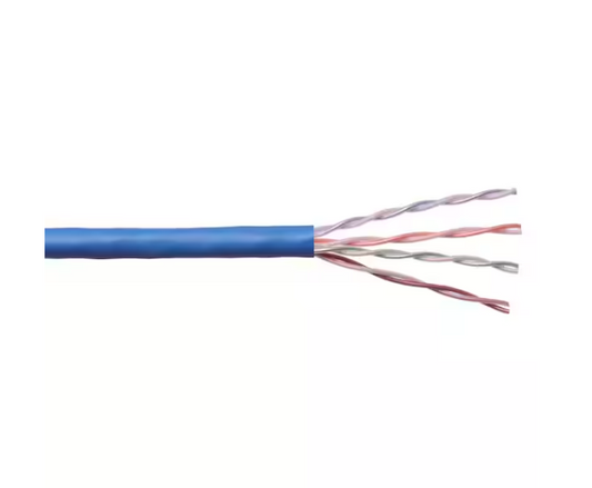 Cat5E 250 ft. Blue 24-4 Plenum Twisted Pair Cable - 9872974