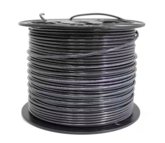 500 ft. 14 Gauge Black Stranded Copper THHN Wire - 9162882