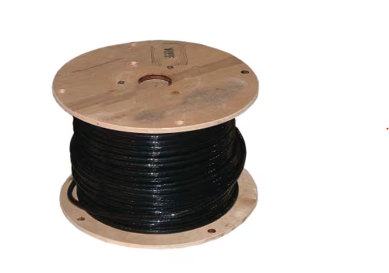 500 ft. 2 Black Stranded AL SIMpull THHN Wire - 91001465549