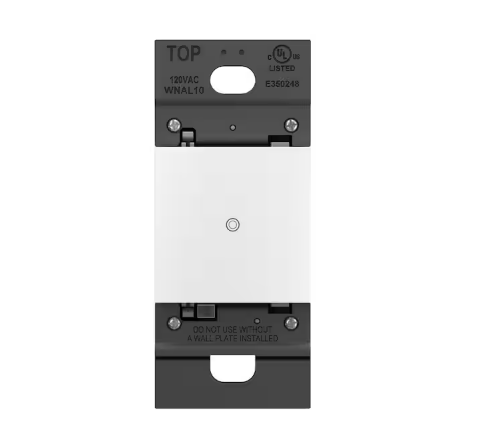 adorne with Netatmo Single-Pole Smart Rocker Light Switch, White - 91007019034