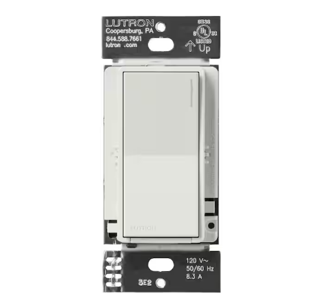 Sunnata Companion Switch, only for use with Sunnata On/Off Switches, Lunar Gray (ST-RS-LG) - 91008989976