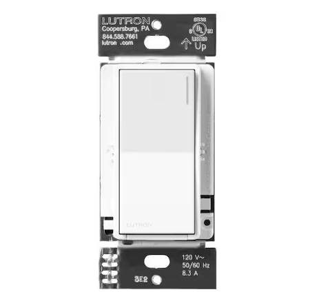 Sunnata Companion Switch, only for use with Sunnata On/Off Switches, Brilliant White (ST-RS-BW) - 91008958133