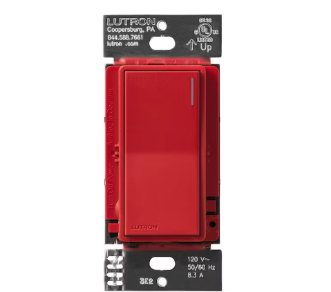 Sunnata Companion Switch, only for use with Sunnata On/Off Switches, Signal Red (ST-RS-SR) - 91008990147
