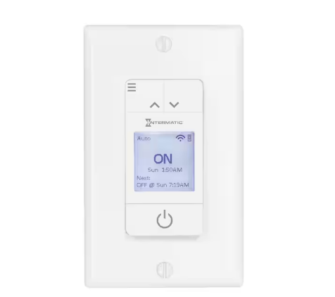 ASCEND Smart Wi-Fi 15A 7-Day LED, Switch/Timer, No Hub Required, Works with Alexa, Google Assistant - 91004087639