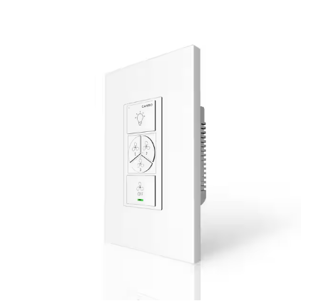 Pioneer Smart Wi-Fi Ceiling Fan Wall Switch (1-Gang), Works with Alexa, Google Home and Siri - 91005927564